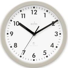 Image of Acctim 74667 Nardo 20Cm Radio Controlled Grey Wall Clock 