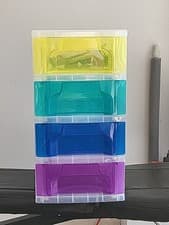 Image of Really Useful Slimline storage Tower With 4 x 3.5 Litre Drawers