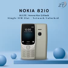 Image of Nokia 8210 4G 2022 Dual Sim Unlocked Cell Phone 1450 mAh Big Buttons FM Radio