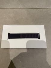 Image of Apple Watch Strap 49mm Black Alpine Loop Black Titanium Finish Large Genuine