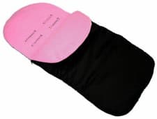 Image of Universal Footmuff Fleece Pushchair Stroller Buggy Car seat Cosy toes Pink