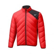 Image of Mizuno Breath Thermo Move Down Jacket - Red-M
