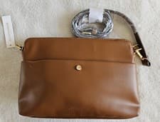 Image of Accessorize Tan Shouler Crossbody Bag New With Tags