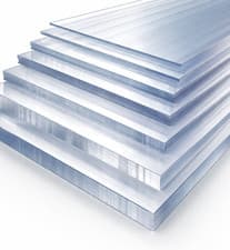 Image of Clear Solid Polycarbonate Sheet