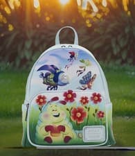 Image of NEW Loungefly Disney Pixar Bug’s Life HEIMLICH Earth Day Mini Backpack