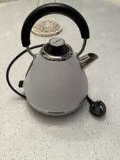 Image of Morphy Richards Venture White Pyramid Kettle - 1.5L,- 3kW Rapid Boil