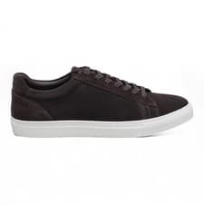 Image of Antique Rogue Men’s Gibbs Brown Suede Leather Walking Trainer Casual Sneaker