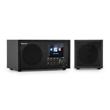 Image of Internet Radio Bluetooth DAB+ WiFi Digital FM Tuner Stereo Speaker Remote Black