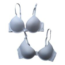 Image of Loving Moments White T-Shirt Bra Twin Pack Brand New B/C/D Cups