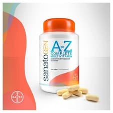 Image of A-Z Complete Vitality Multivitamin, Minerals Immune System. Sanatogen 30tablets
