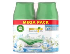 Image of Air Wick Freshmatic Max Air Freshener Refill Crisp Linen and Lilac 250ml x 2