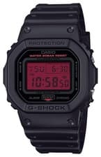 Image of Casio G-Shock 5600 Series (42.8mm) Red Digital Dial / Black DW-5600BBR-1ER
