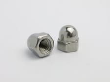 Image of DOME NUTS M3,4,5,6,8,10,12mm A2 STAINLESS STEEL FOR METRIC BOLTS