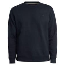Image of REPLAY Men's Small Logo Black Crew Sweatshirt M3102 - Black