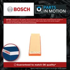 Image of Air Filter fits VAUXHALL VIVARO X83 1.9D 01 to 06 Bosch 4402614 4416403 9110614