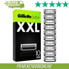 Image of Gillette Labs Razor Blade Refills | Pack of 10 | 100% ORIGINAL & SEALED ⭐⭐⭐⭐⭐