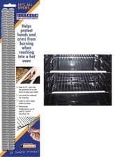 Image of Protecta Oven Shelf Guard Rubber Guard Protect From Burning 35.5cm Approx