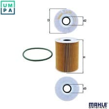 Image of OIL FILTER OX 254D5 FOR PORSCHE MACAN/SUV CAYENNE 911/Speedster/Targa 2.0L 4cyl