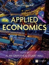 Image of APPLIED ECONOMICS by Alan Griffiths Paperback Self Help Business