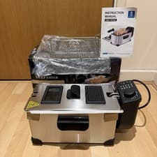 Image of Aigostar 300004JPN Deep Fryer - 3.0L - New/Open Box - 2200W Professional