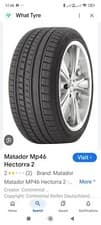 Image of New Matador Hectora MP46 225 60 16C OLD STOCK