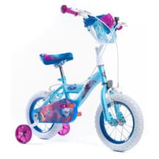 Image of Disney Frozen 12 Inch Kids Bike - Training Wheels, Easy Brakes - Ages 3-5