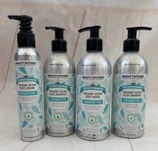 Image of Beauty Kitchen Organic Vegan Aloe Shampoo x 2, Body Wash & Body Cream x 1