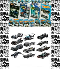 Image of Hot wheels BATMAN 1:64 Die cast car Justice league DC caped crusader dark knight