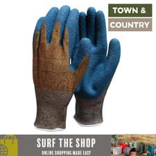 Image of Town & Country Eco-Flex Pro Garden Gloves Ocean & Eco-Friendly Tough Gloves