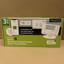 Image of ESI ESRTP4RFW Programmable Room Thermostat Wireless, Alexa Compatible, Series 4