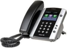 Image of Polycom VVX 501 HD Business Media IP Desk Phone optimised for SFB (PoE Powered)