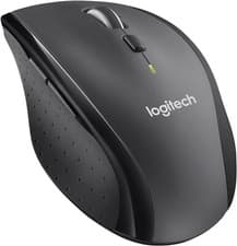 Image of Logitech M705 Marathon Wireless Mouse, 2.4 GHz USB Unifying Receiver - Black