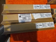 Image of Genuine Ricoh MP C400 Toner Cartridges Magenta Cyan Yellow MP C300 C400 Vat Inc