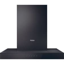 Image of Haier HATS6CBS4B Built In 60cm 5 Speeds Chimney Cooker Hood Black A+ Rated