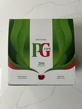 Image of PG Tips Original, Black Tea Bags Bulk, Individually Wrapped String & Tag Teab...
