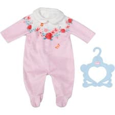 Image of Baby Annabell Romper Pink - To Fit 43cm Dolls - Set Includes Supersoft Pink Romp