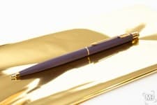 Image of A gift for her - new 14K Gold Parker Lady Classic Matte Violet vintage pencil