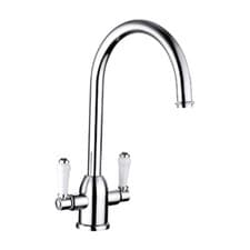 Image of Delphi Southwick Modern Kitchen Sink Mixer Tap - Chrome