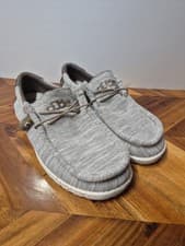 Image of Men's HEYDUDE Wally Stretch in the color Limestone, Size 8