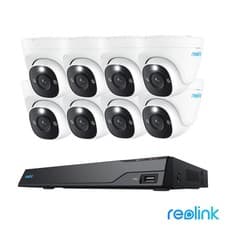 Image of Reolink 8MP (4K) UHD NVR PoE AI 16 x channel / 8 x Dome camera Kit with 4TB HDD