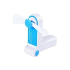Image of Portable Mini Pocket Fan Hand-held Folding USB Rechargeable Fan Travel Camping