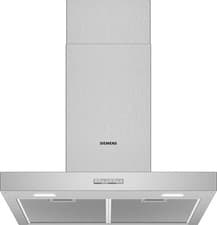 Image of Siemens iQ100 LC64BBC50B 60cm Wide Stainless Steel Wall-Mounted Cooker Hood