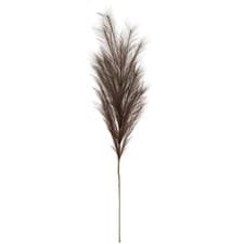 Image of Grey Large Faux Pampas Grass Stem
