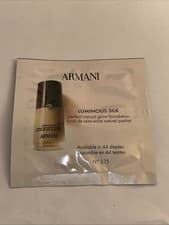 Image of ARMANI Luminous Silk Foundation - Shade 3.75 - NEW FORMULA - 1ml - Genuine