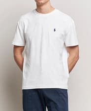 Image of Polo Ralph Lauren Tee T shirt White regular Fit White Cotton Crew neck