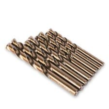 Image of 1-13mm HSS Gold Cobalt Jobber Drill Bit Drilling Stainless Steel & Hard Steels