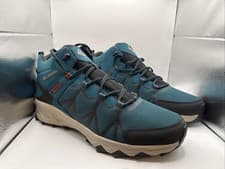 Image of COLUMBIA Peakfreak II OutDry Mid Top Shoes Men’s 13 Ortholite Teal Hiking Trail