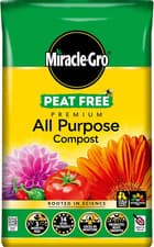 Image of Miracle-Gro Premium All Purpose Compost, PEAT FREE, 40 Litre