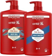 Image of Bundle of Old Spice Deep Sea + Old Spice Whitewater Men’s Shower Gel, 1000ml