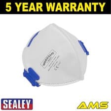 Image of Sealey Worksafe� Fold Flat Mask FFP2 Pack of 10 9304/10